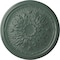 Ekena Millwork Luton Ceiling Medallion (Fits Canopies up to 1 1/8"), Hand-Painted Cloud Burst, 15 3/4"OD x 5/8"P CM16LUCBF - alternate 1